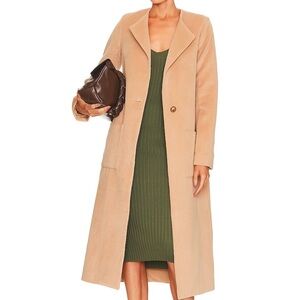 Show Me Your MuMu Cognac Long Coat
